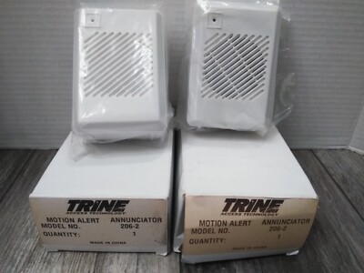 NEW Trine 206-2 - Motion Alert Annunciator, Battery Operated ( 2PK BUNDLE)