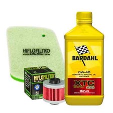 KIT/TAGLIANDO BARDAHL XTC SCOOTER 5W40/FILTRO OLIO ARIA APRILIA LEONARDO/125 150