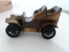 Metal coin bank 1906 Oldsmobile Falls Savings Tallmadge Stow 1974 Banthrico