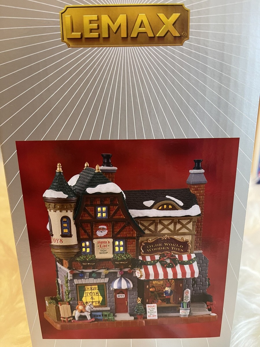 Lemax Christmas 'Santa's List Toy Shop' New # 15798 | eBay