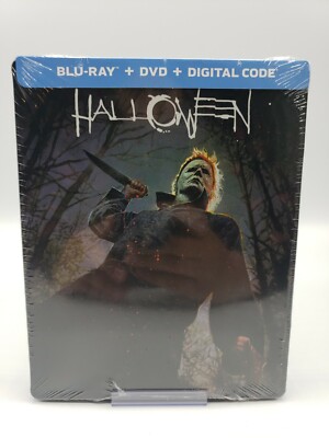 HALLOWEEN DVD DIGITAL BLU RAY STEELBOOK MICHAEL MYERS JAIMIE LEE CURTIS 2018