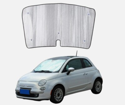 For Fiat 500 2010-2022 Front Windshield Sunshade UV Protection Sunshade