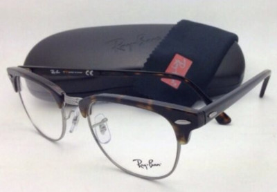 New Ray-Ban Reading Glasses RB 5154 2012 51-21 Tortoise & Silver Frames Readers