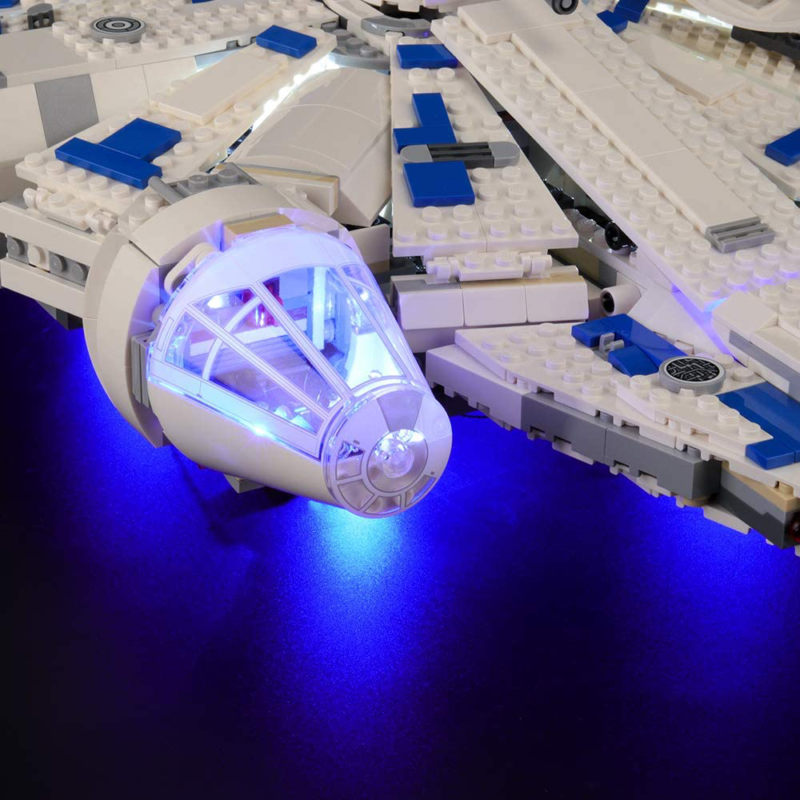 BRIKSMAX Led Lighting Kit for Kessel Run Millennium Falcon Compatible