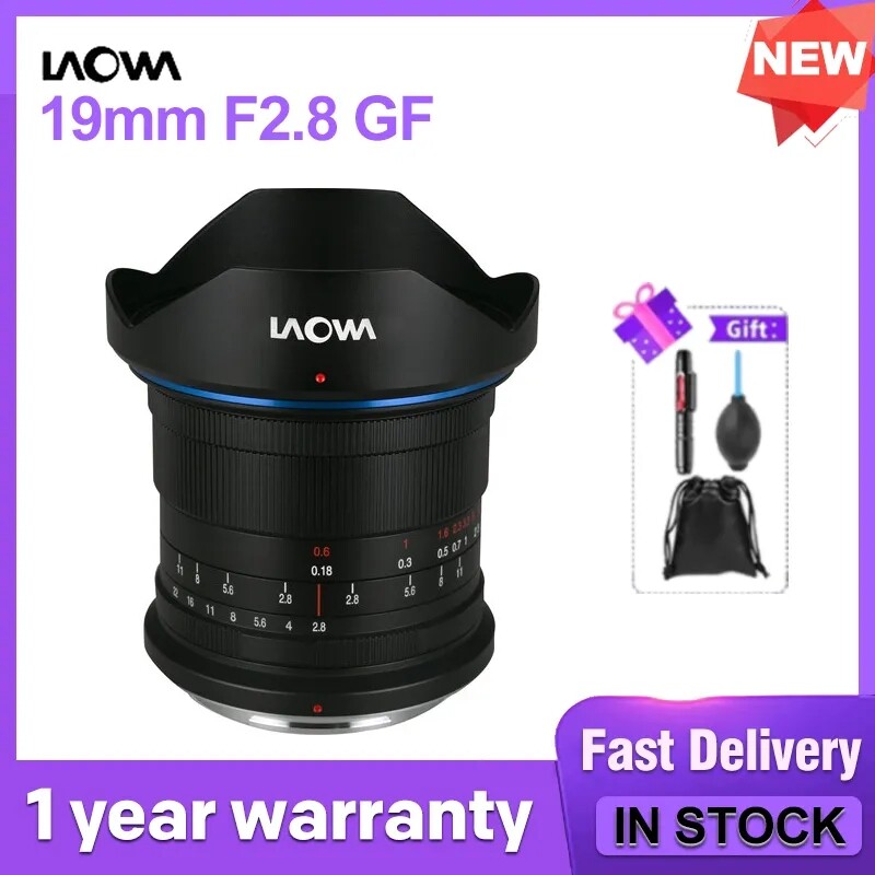 LAOWA 19mm F2.8 Zero-D GFX用 Laowa 19mm f/2.8 Zero-D - LAOWA Camera Lenses