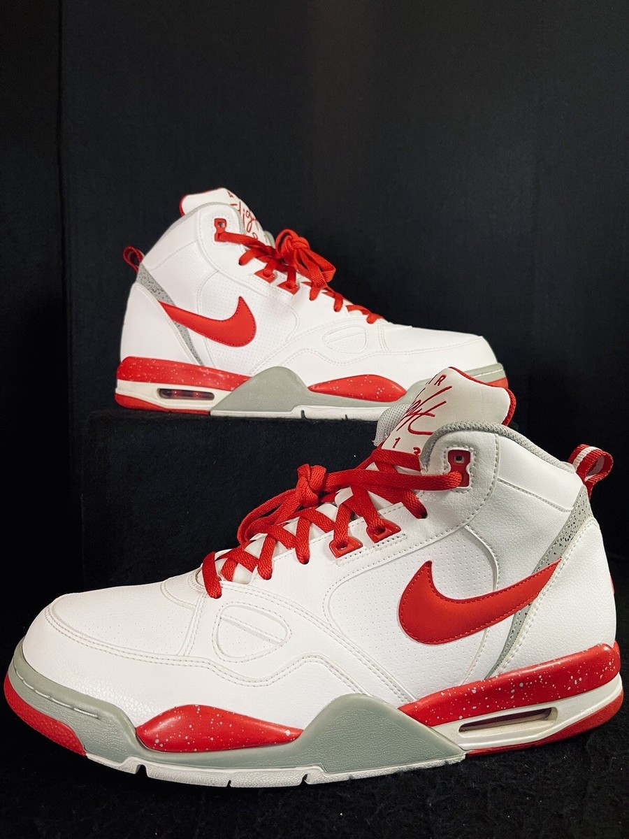 2013 Nike Air Flight Mid (White University)/(579961-103)Bball