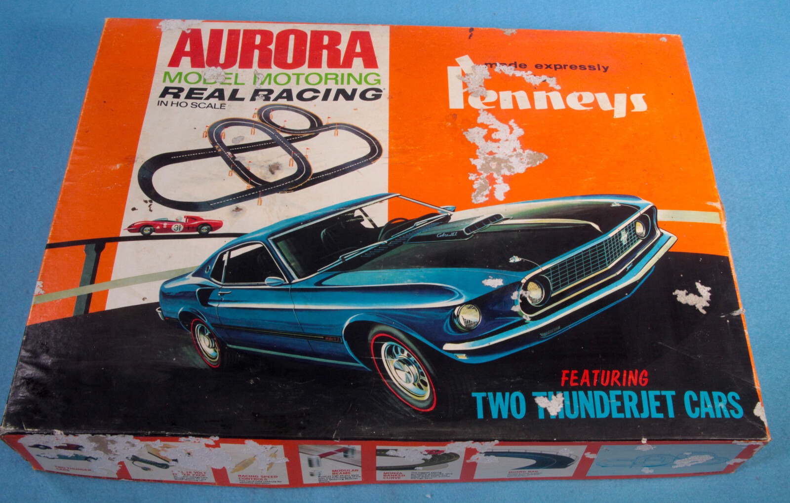 AURORA Slot Car Racing Set & Hop Up kit(Early 1970sPennys) eBay