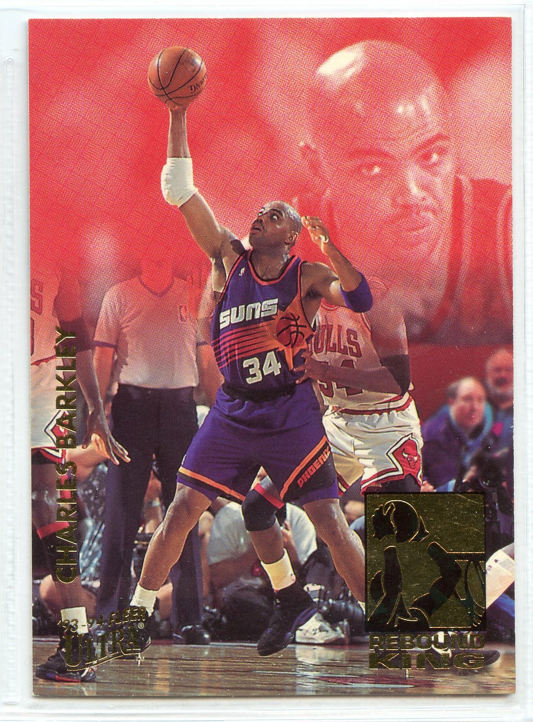 1993-94 Fleer Ultra Rebound Kings - #1 - Charles Barkley - Phoenix Suns