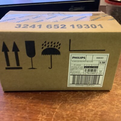 Philips 559351 8.5A19/LED/850/FR/P/ND 4/2FB 8.5-Watt(8 Pack)