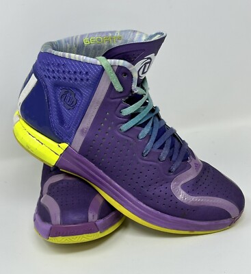 Adidas D Rose Midnight Skyline Shoes Mens Size Purple Basketball  Sneakers