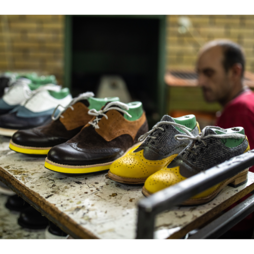 Nuevos zapatos formales para hombre hechos a mano de cuero multicolor Oxford punta de ala brogue con cordones - Imagen 11 de 15