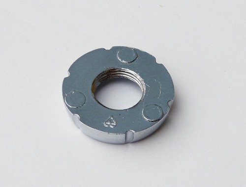 Triumph 618946 Chrome Plated Choke Bezel Ferrule / Nut, Triumph Spitfire TR5 TR6 - Picture 2 of 2