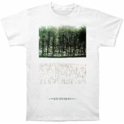 Offiziell lizenziertes weißes Herren-T-Shirt Joy Division Atmosphere Joy Division