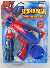 The Amazing Spider-Man bubble blaster space gun Marvel in sealed package
