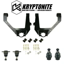 Kryptonite Upper Control Arm Kit & Lower Ball Joints For 2014-2016 GM 1500/SUVs