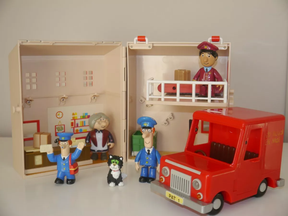 Postman Pat Bundle Pencaster Sorting Post Office Large Van Figures