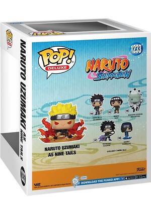 Funko Pop! Deluxe: Naruto Shippuden - Naruto Uzumaki As Nine