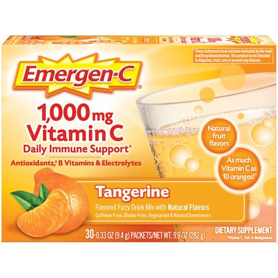 Emergen-C 1000mg Vitamin C Powder, with Antioxidants, B Vitamins and