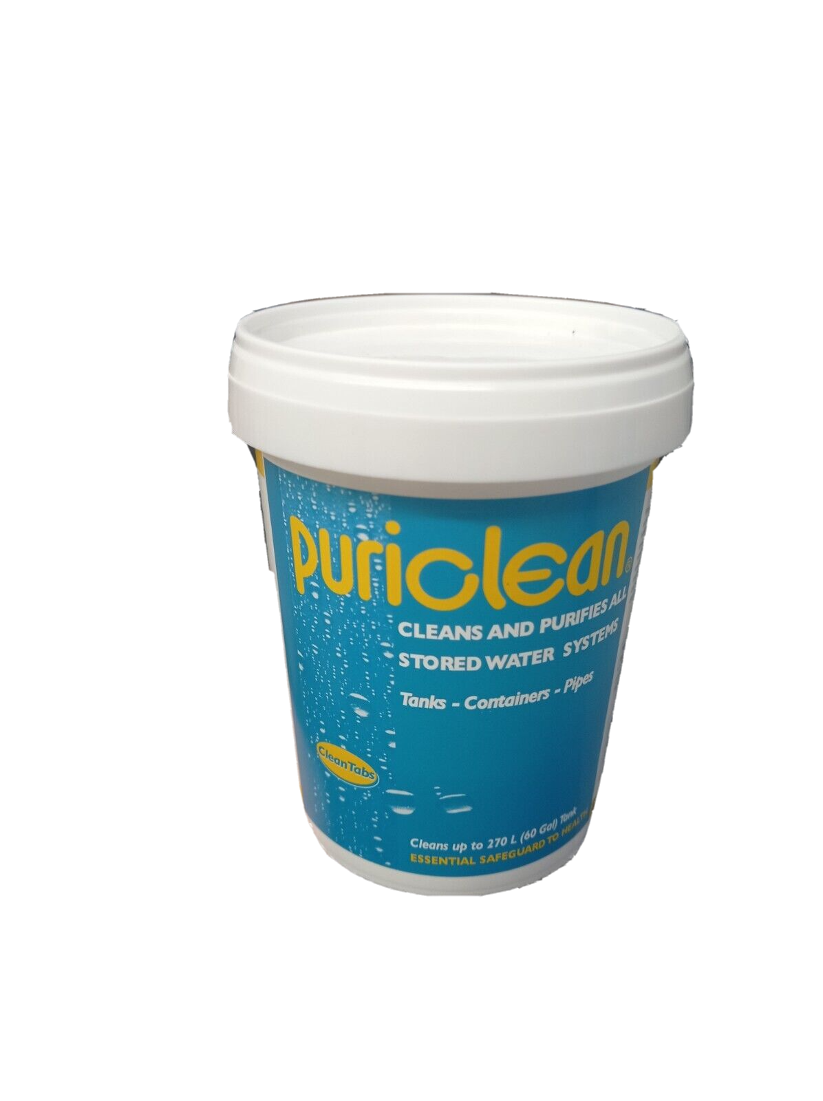 Puriclean Caravan Motorhome Water Tank System Cleaner Pipe steriliser