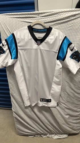 Nike Carolina Panthers Vapor Elite Trikot weiß Größe 40 LEER selten - Bild 1 von 12