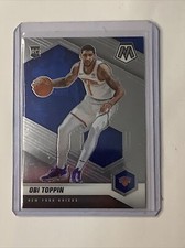 2020-21 Mosiac Basketball Base Obi Toppin RC 220 Rookie Card A-30