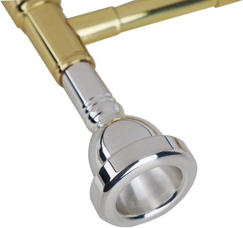 Professional 61/2 TENOR Trombone Mouthpiece - Silver Plated, Large Shank Quality - Picture 7 of 10