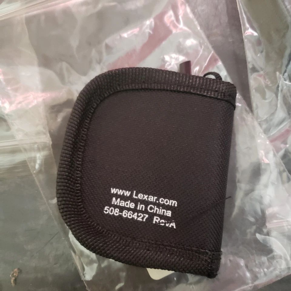 Lot of 10 Lexar Memory Card Storage Carrying Case Zip Pouch Micro SD Storage - Image 3 of 4