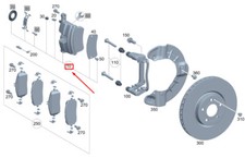 MERCEDES-BENZ GLA H247 BREMSSATTEL VORNE LINKS A2474214100 NEU ORIGINAL