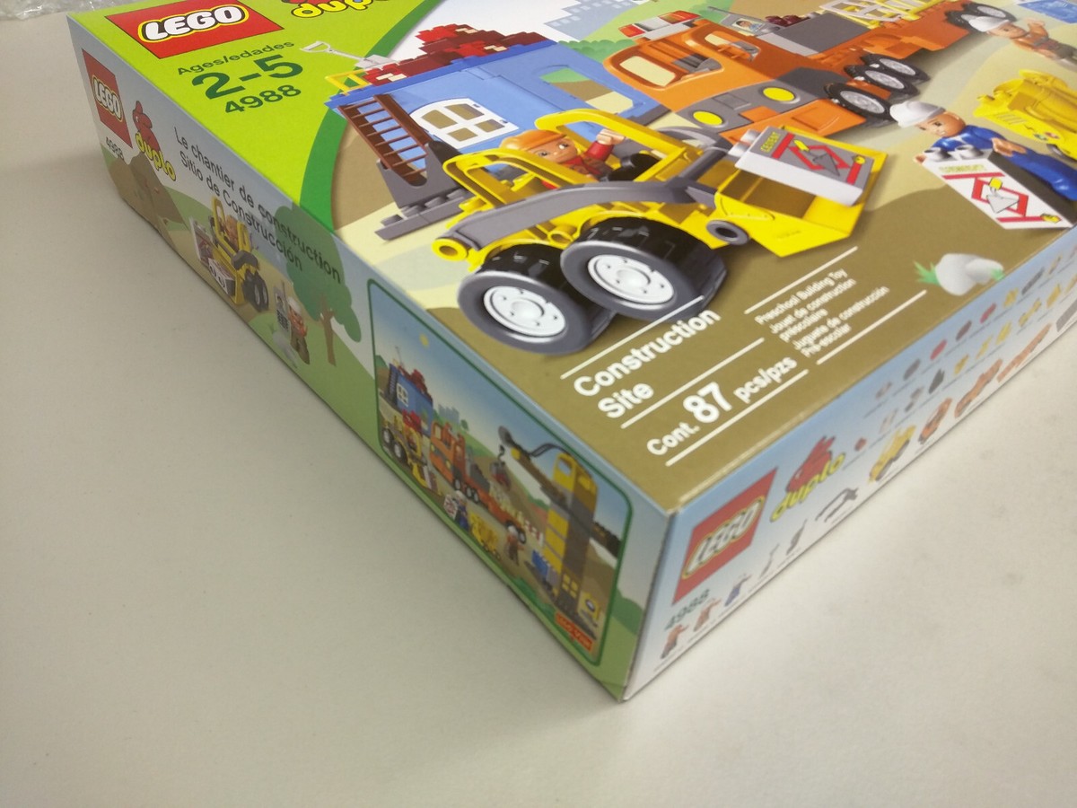 レゴデュプロ    トレーラー 4988 LEGO DUPLO: Construction Site (4988) for sale online | eBay