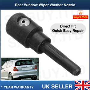 Rear Wiper Washer Jet Nozzle Honda Civic 3 5door 2001 2002 2003 2004 2005 2006 Ebay