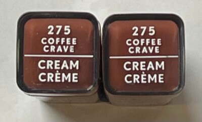 Covergirl Colorlicious Cream Lipstick, 275 Coffee Crave, 2 Pack