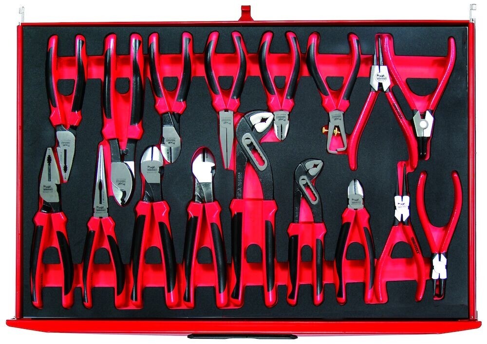 Teng Tools TTEMB17 - Mega Bite Plier Set - 17pcs