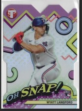 2024 Topps Pristine - Oh, Snap! #OH-16 Wyatt Langford (RC)