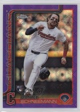 2025 Chrome Logofractor Edition Purple Refractor /250 Daniel Schneemann #43 1qd8