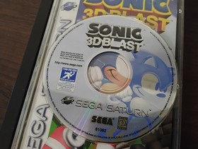 Sonic 3D Blast - Sega Saturn - Tested and Working