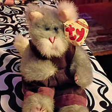Vintage 1993 Ty Attic Treasures WHISKERS The Cat Plush Retired