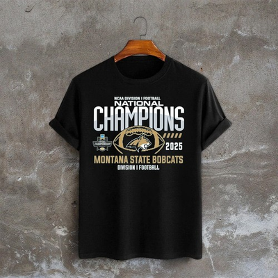 #ad Montana State Bobcats 2025 NCAA Division Champions Tshirt Full Size $26.99