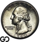 1940-S Washington Quarter, Choice BU++