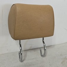 Mercedes 300D W124 260E JAVA 1986-1995 reposacabezas trasero plegable OEM CUERO BONITO