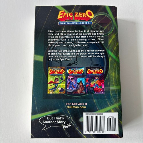 Epic Zero Books 1 - 9 series collection by R.L Ullman BOOK BUNDLE - Imagen 11 de 17