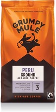 Grumpy Mule Peru Café Feminino Organic Ground Coffee 200g Dark Chocolate Citrus 46.75 per kilo