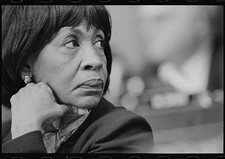 Representative Maxine Waters headandshoulders portrait during Judiciary