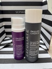 Paula’s Choice Step 3 & 4 Duo Retinol BHA Exfoliant Peptide Vit C Salicylic Acid