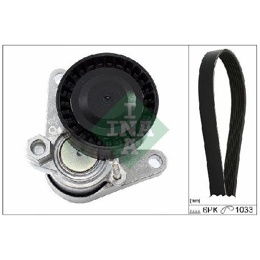 Keilrippenriemensatz FüR Seat Ateca KH7 KHP 2.0 16 Bis 26 INA Dgtd Dxrc-image