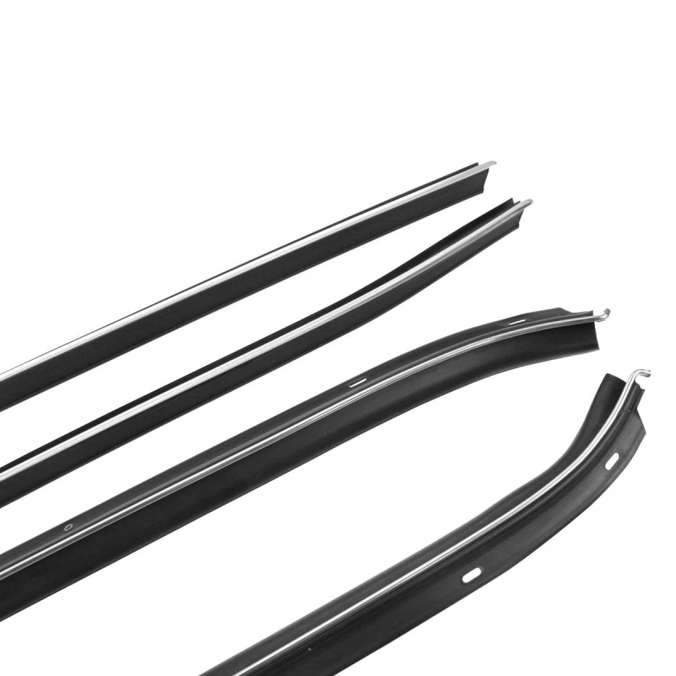 Juego de 4 fieltros barridos ventanas para Chevy Camaro Pontiac Firebird 70-81 Foto 2 de 4