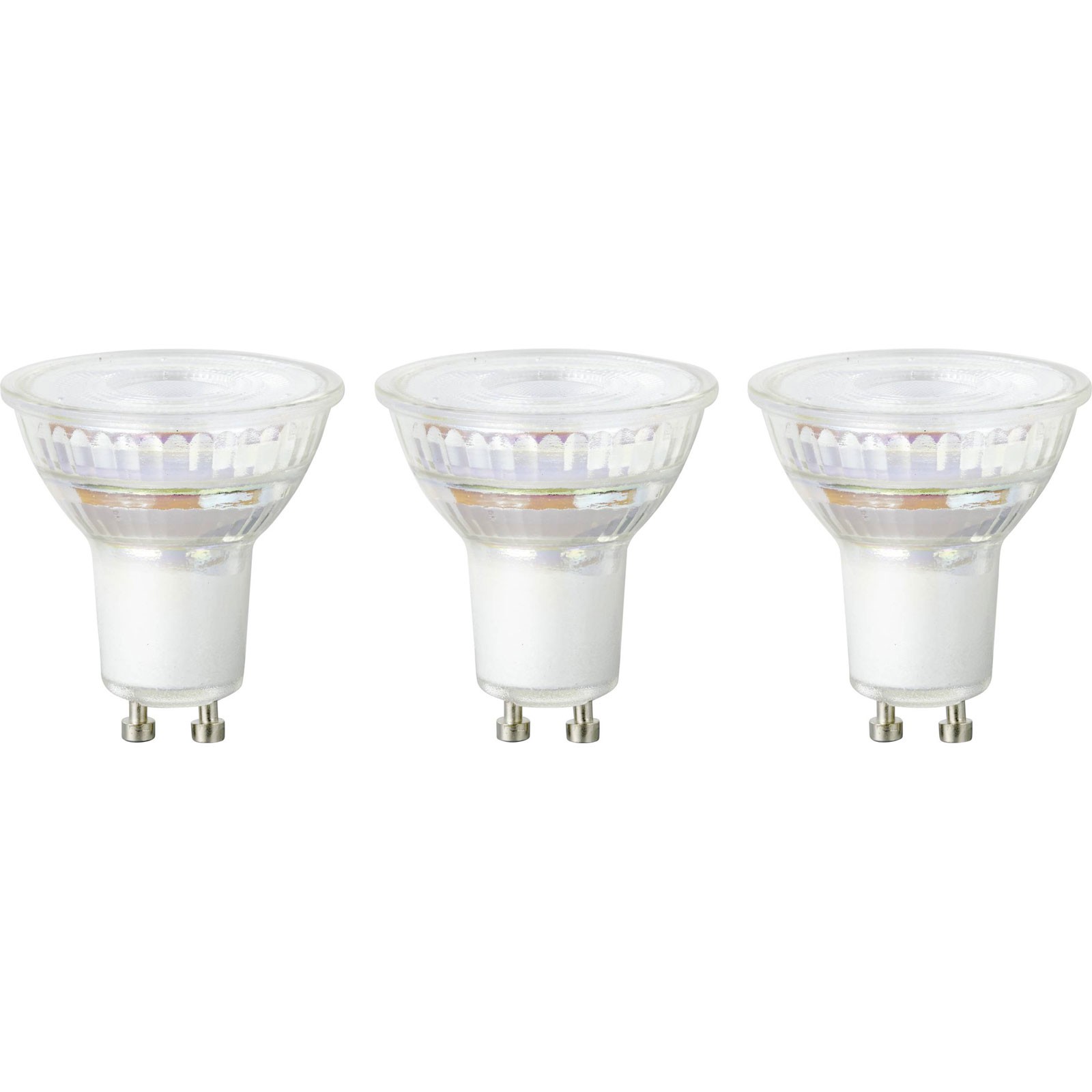 Sygonix LED Bulb Warm White GU10 5.7W Dimmable 3 Pack
