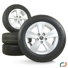16 Zoll original Skoda Superb 3V 3V0601025AC Alufelgen Winterreifen Winterräder