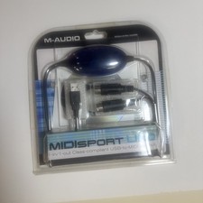 M-Audio MIDIsport UNO 1-in/1-out USB MIDI Interface 16 Midi Channels Brand New