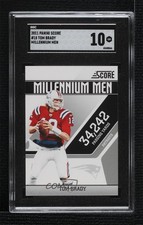 2011 Score Millennium Men Tom Brady #18 0s2