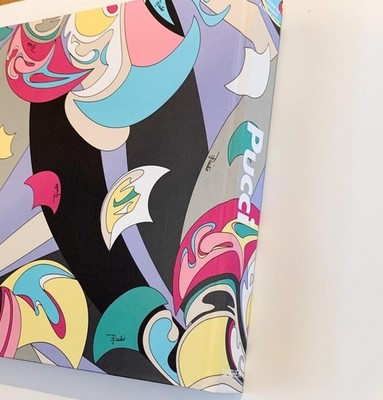 Emilio Pucci Book Foreign Book Art Pucci Pattern Multicolor Used